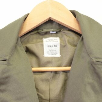 US WW2 Women's M43 Jacket front view Olive Drab reproduction