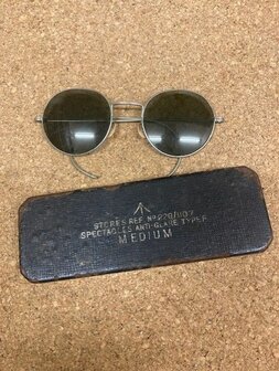 Original British sunglasses Anti-Glare Type F in case