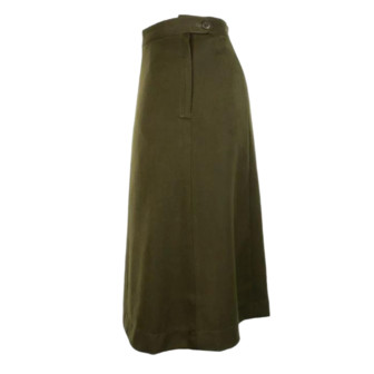 WW2 American Womens Army Corps WAC Service Skirt - Olive Drab