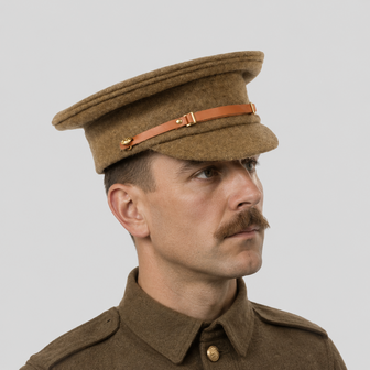 1905 Service Dress SD Stiff Peaked Cap WW1 British Army