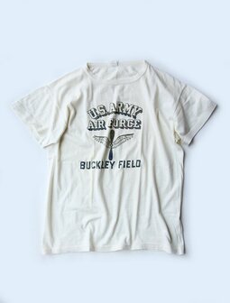 Original U.S. Army Air Force Buckley Field T-shirt dating from the 1940&ndash;1945 period