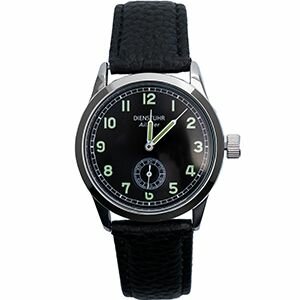 WW2 German Army Dienstuhr reproduction with black strap and presentation box