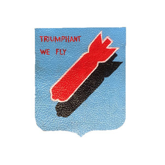 LEATHER PATCH 381ST BOMB GROUP MISSION BELLE