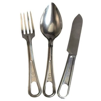US FORK, SPOON AND KNIFE M-1926 REPRO