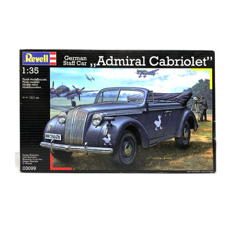 GERMAN STAFF CAR ADMIRAL CABRIOLET  1:35