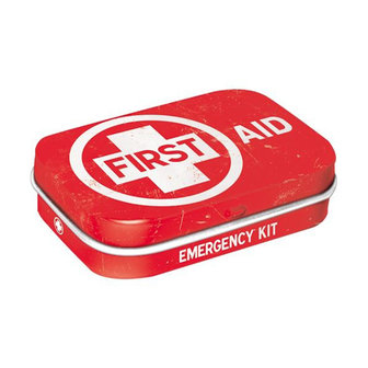 MINT BOX FIRST AID RED