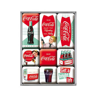 MAGNET SET COCA COLA DINER