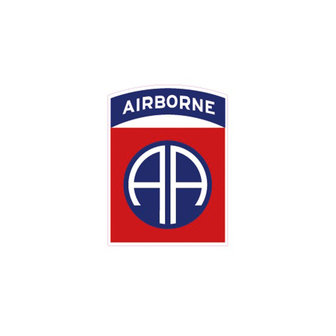 STICKER 82ND AIRBORNE 