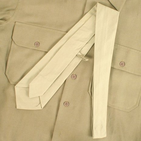 WW2 US Enlisted Mans Tie Tan