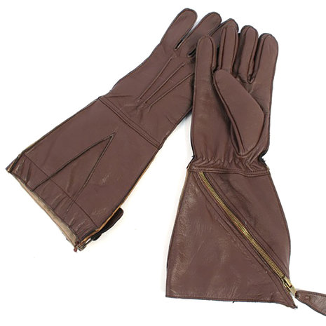 RAF 1941 Flying Gauntlets with Side Zipper