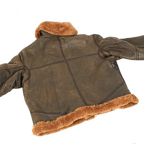 RAF Sheepskin Lined Pilots Leather irvin Flying Jacket