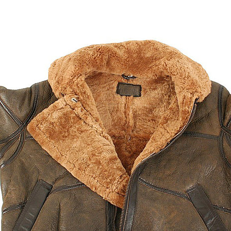 RAF Sheepskin Lined Pilots Leather irvin Flying Jacket