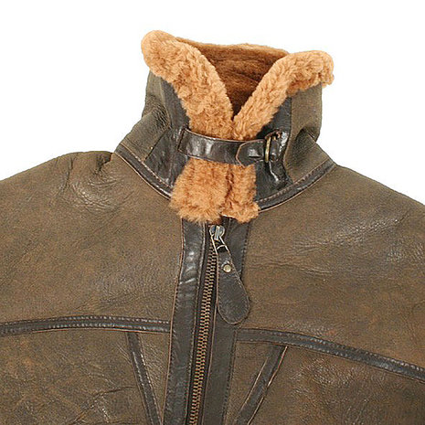 RAF Sheepskin Lined Pilots Leather irvin Flying Jacket