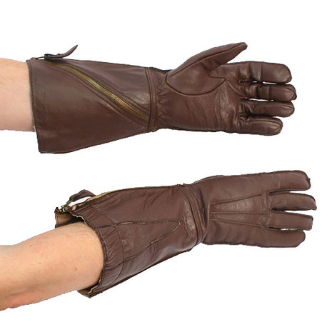 RAF 1941 Flying Gauntlets (piloten handschoenen) met zijrits