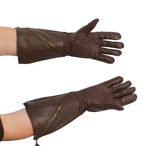 RAF 1941 Flying Gauntlets with Side Zipper