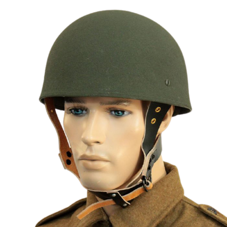 WW2 British Paratrooper Helmet build by Briggs Motor Bodies Ltd