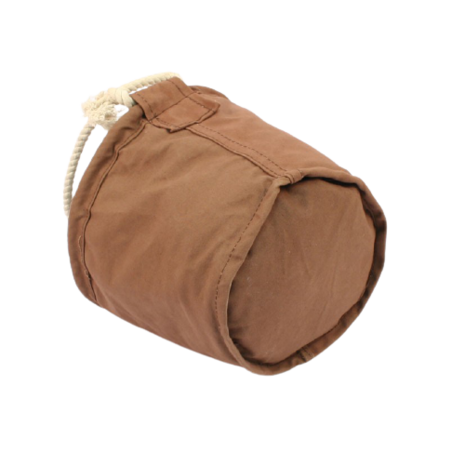 British Brown Canvas Bucket