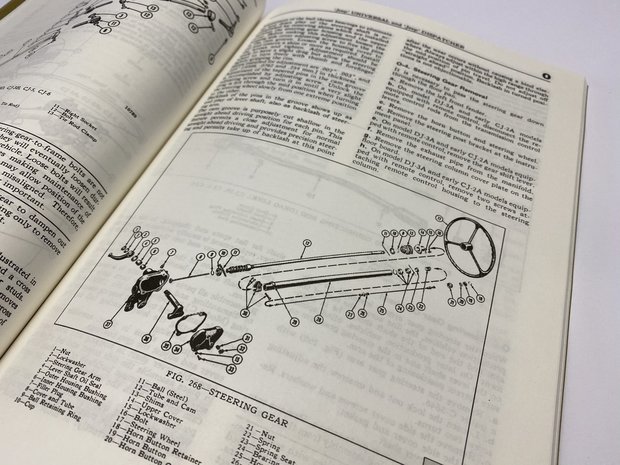 SERVICE MANUAL FOR UNIVERSAL JEEP VEHICLES