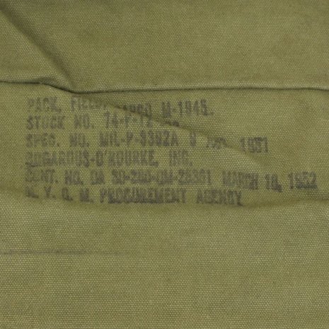 US M1945 Cargo Bag - Post War Original
