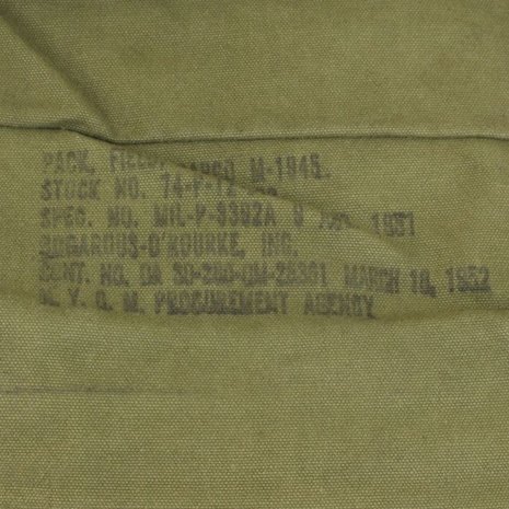 US M1945 Cargo Bag - Post War Original