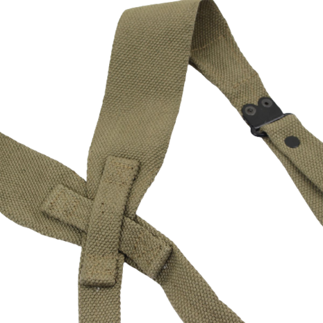 US Army M1936 SUSPENDERS OD Combat Webbing