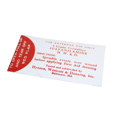 WW2 US Medic Sulfanilamide Packet