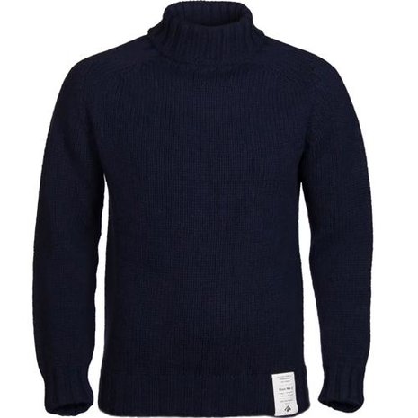 RAF Blue Roll Neck Jumper