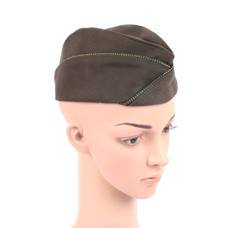 Womens Officers OD 51 Garrison Cap by Kay Canvas