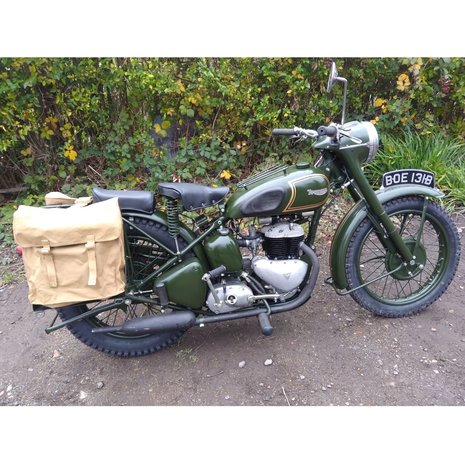British Motorcycle Dispatch Riders set of DR Side Panniers