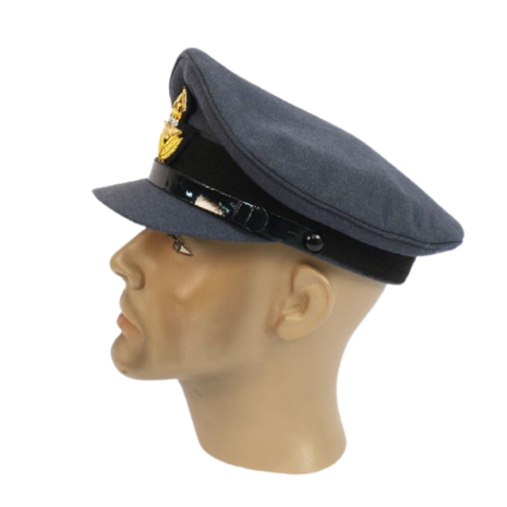 Royal Air Force RAF Officers shaped peaked SD Cap