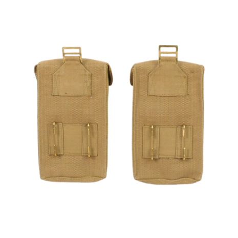 1937 Webbing MK3 Ammo Pouches Khaki by GSE