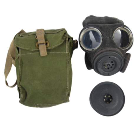 MKII Lightweight Gas Mask with MK2 Filter and Bag