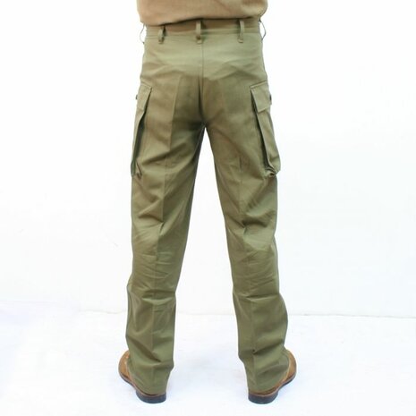 US Army HBT Trousers 1943 Pattern OD 7 Green by Kay Canvas