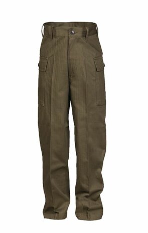 US OD NO.7 HBT PANTS KIDS (REPRO)