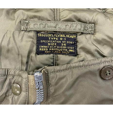 USAF D-1 heavy flying trouser