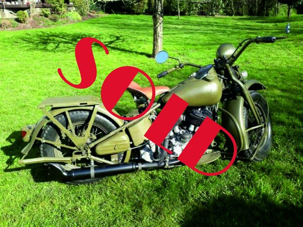 Harley Davidson U1200cc 1942