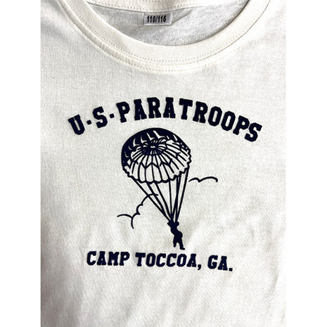 Children Camp Toccoa Paratroops PT t-shirt
