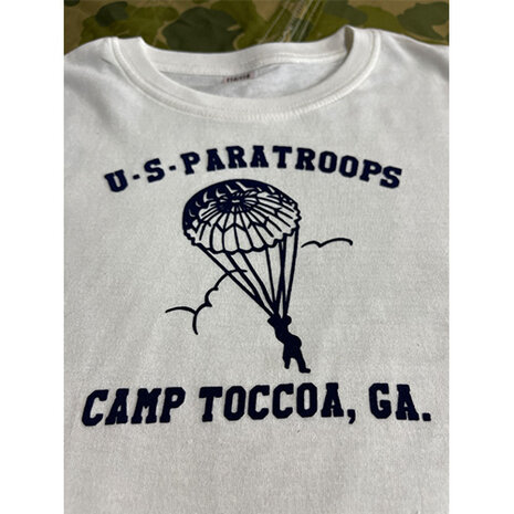 Children Camp Toccoa Paratroops PT t-shirt