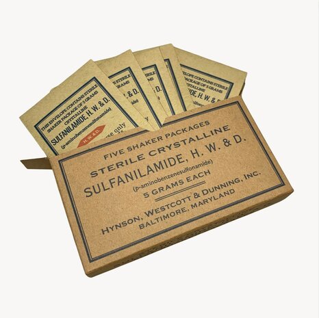 Sulfanilamide Sachet Display Box