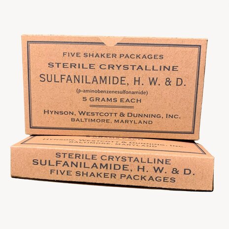 Sulfanilamide Sachet Display Box