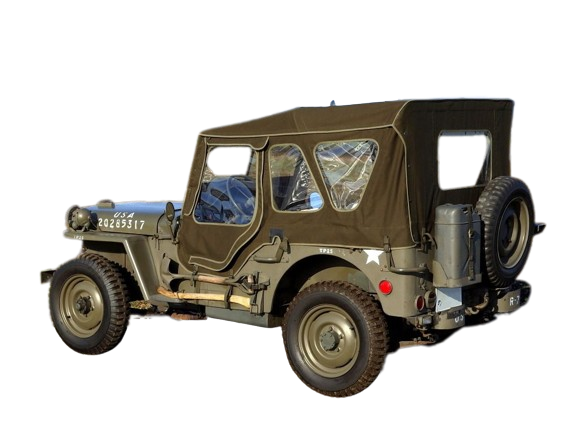Canvas TOP, WINTER, ASSY, Jeep MB