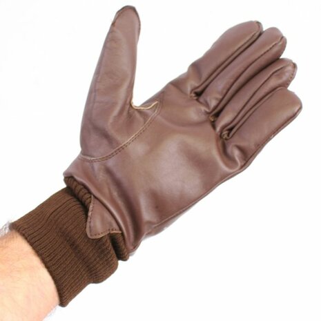 WW2 USAAF A10 Pilots Gloves Russet Brown