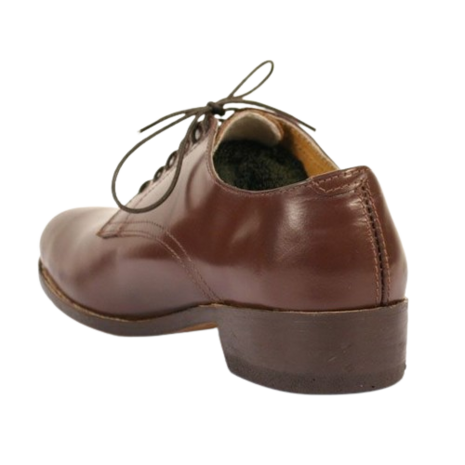 US WW2 Men's Officers shoes. Low Quarter Leather shoe
