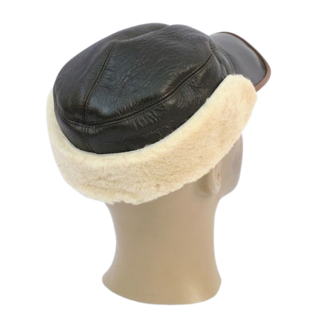 USAAF B2 Winter Leather Flying Cap