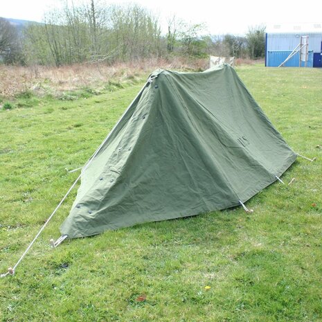 1943 US Army WW2 Shelter Halves x 2 ( pup tent) Canvas Only