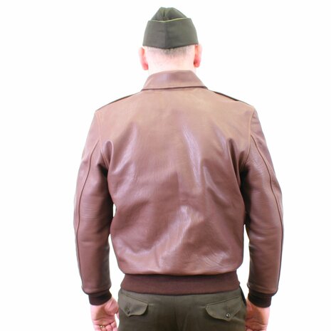 USAAF A2 Leather Flying Jacket Russet Brown