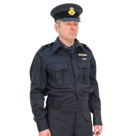 WW2 Royal Air Force Battle Dress jacket by Kay Canvas