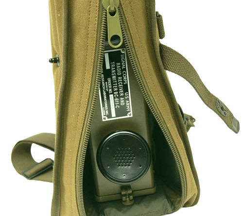 US SIGNAL CORPS radio bag BC-611 Radio