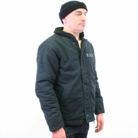 USN N1 Deck Jacket Navy Blue