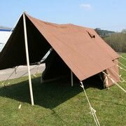 British Brown Officers Flysheet Canopy Canvas Only Brown